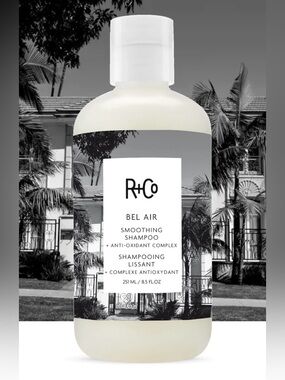 $34 Authentic R+Co BEL AIR Smoothing ShampooAnti-Oxidant Shampoo 251ML/ 8.5FL.OZ